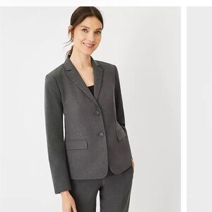 Ann Taylor NWT Women's Gray Blazer